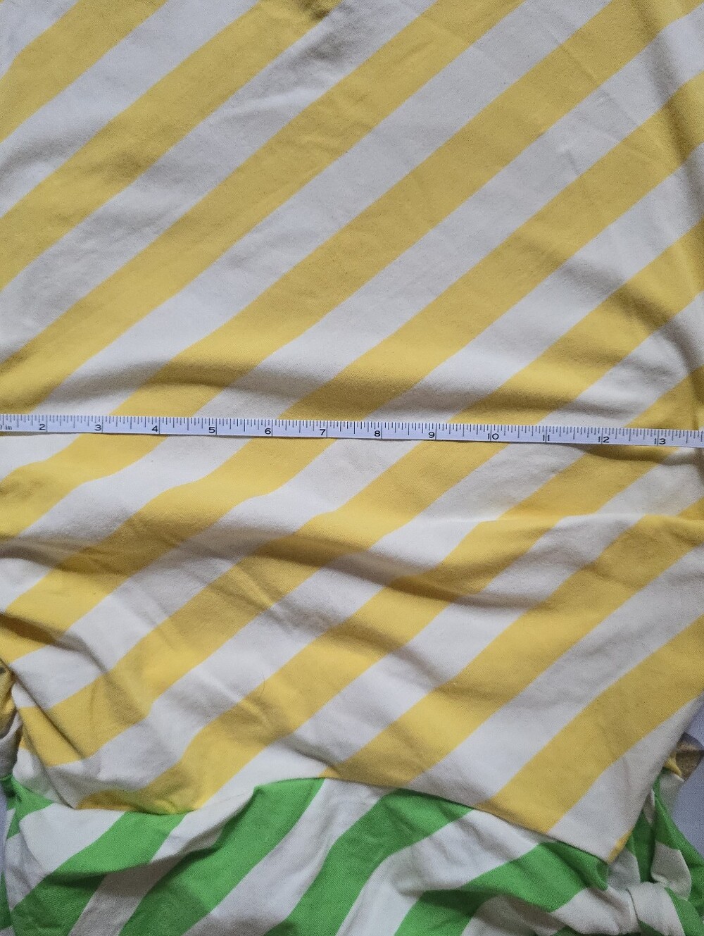 Anthropologie Daily Practice Yellow & White Striped Dress - Picture 5 of 6